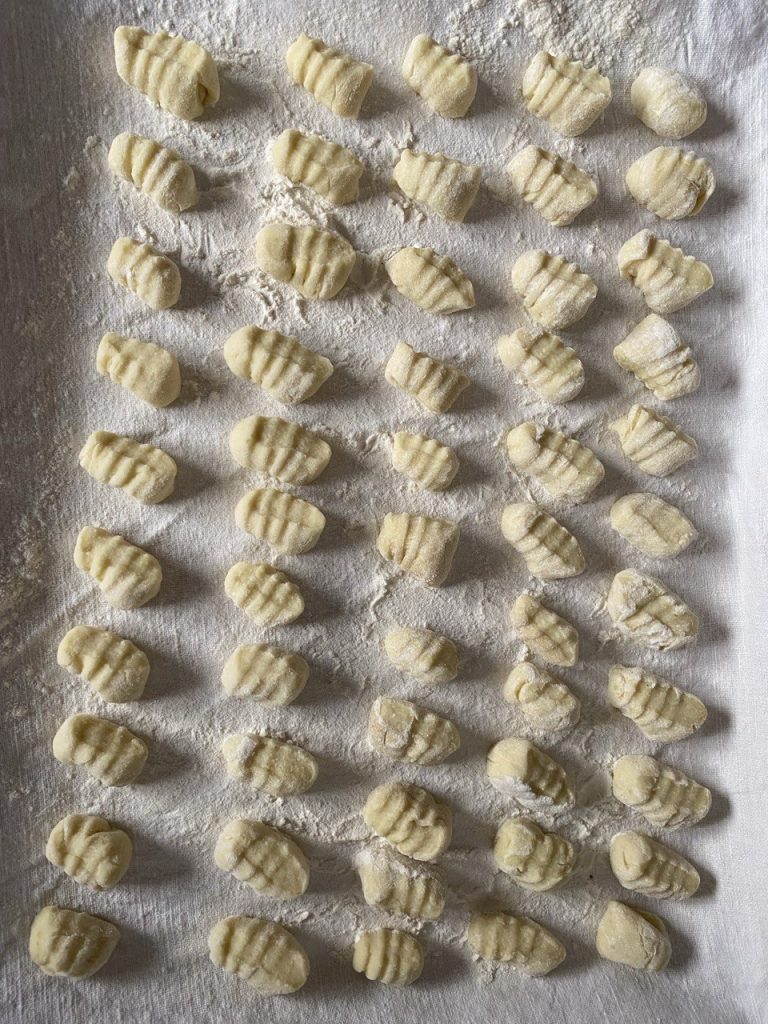 gnocchi di patate pronti per la cottura