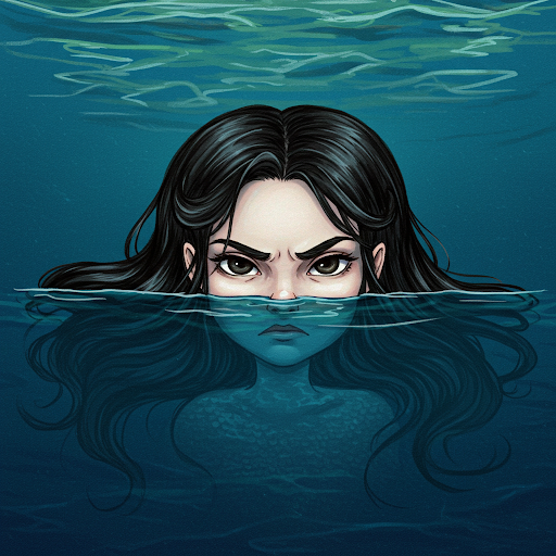 sirena bambina arrabbiata