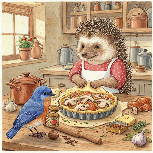 mamma riccio e noce moscata 2