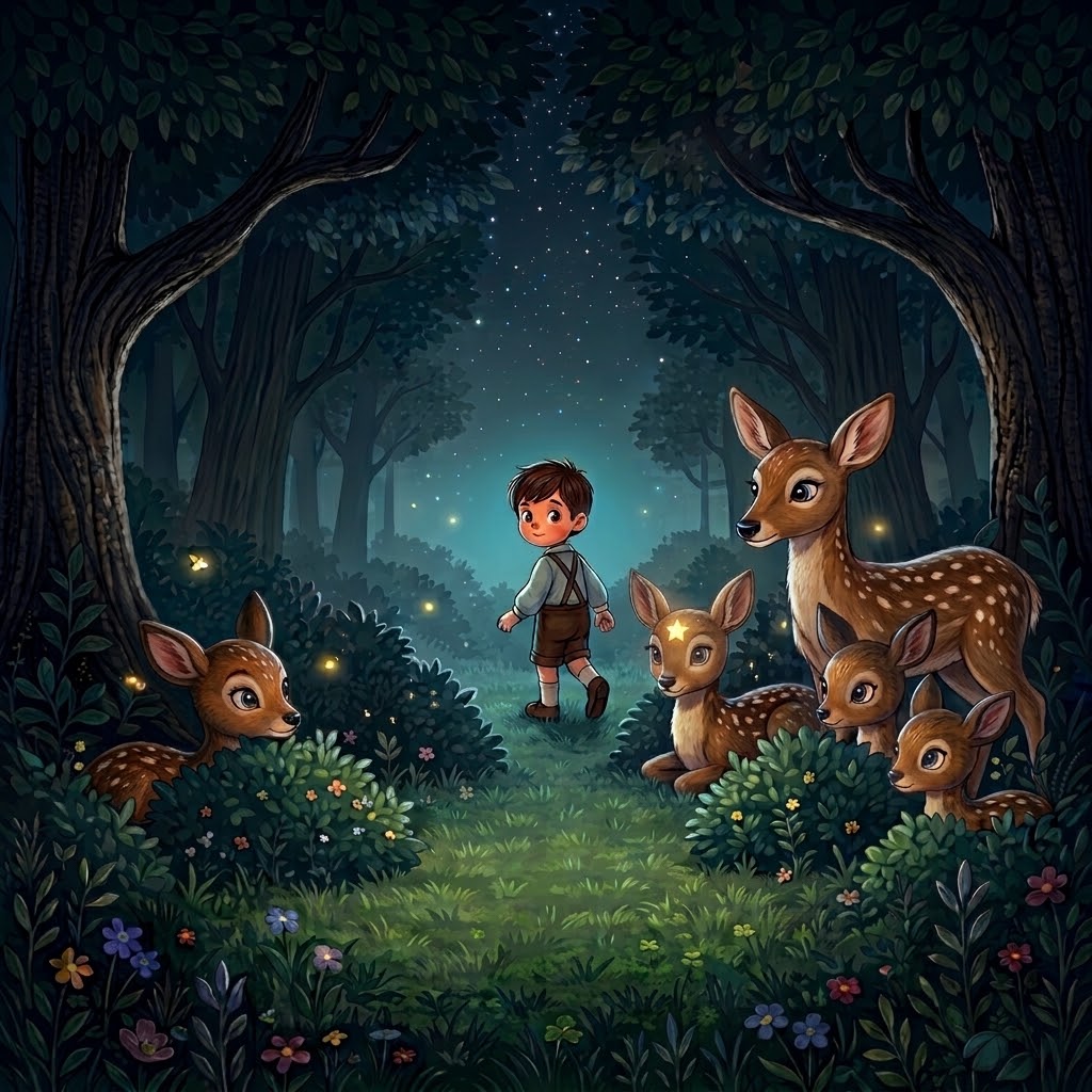 mamma daino e i cuccioli 11