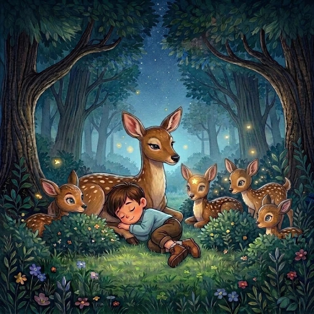 mamma daino e i cuccioli 13